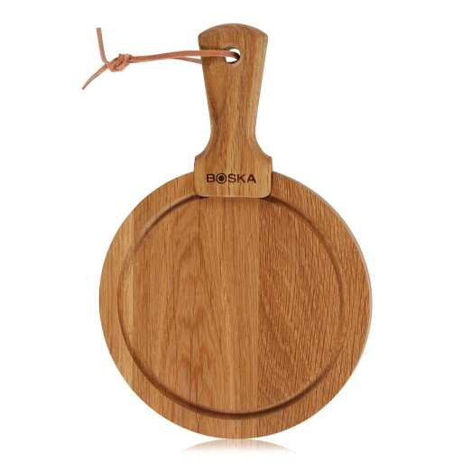 Boska - Friends, Serving Board Round, Small, 9.3x6.5x1.2" / 23.6x16.4x3cm