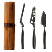 Boska - Monaco+, Cheese Knife Set, 12.2x2.7x2.7" / 31x6.8x6.8cm, Black
