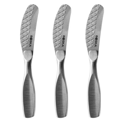 Boska - Monaco+, Spreading Knife Set, Small, 4.8x6.9x0.7" / 12.2x17.5x1.9cm