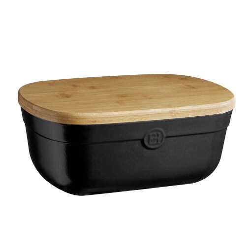 EMILE HENRY - Bread Box, 6.5L/6.9qt, 14x9.8x6.1"/35.5x25x15.5cm, Truffe