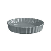 EMILE HENRY - Deep Flan Dish, 2L/2.1qt, 11.4x11.4x2.4"/29x29x6cm, Perle
