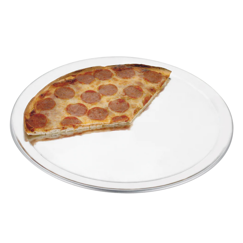 Thermalloy - Pizza Pan, Wide Rim, 17"/43.2cm dia, 18ga/1.0mm, Aluminum