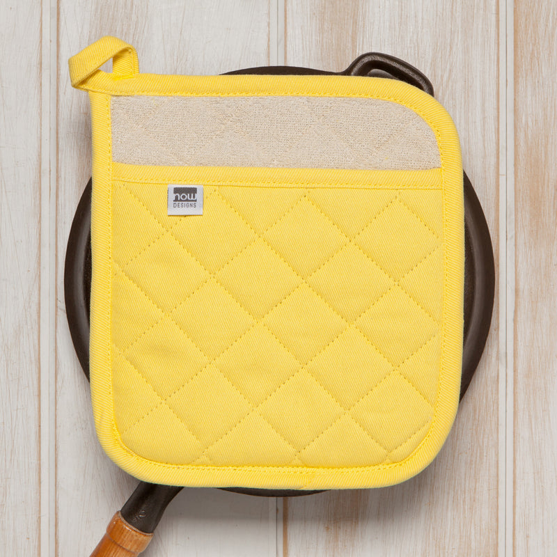 Now Designs - Potholder Superior Lemon | Yellow