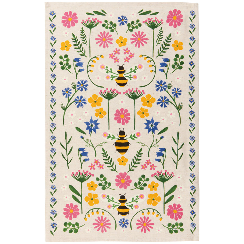 Now Designs - Kitchen Towel Prnt Bee Garden