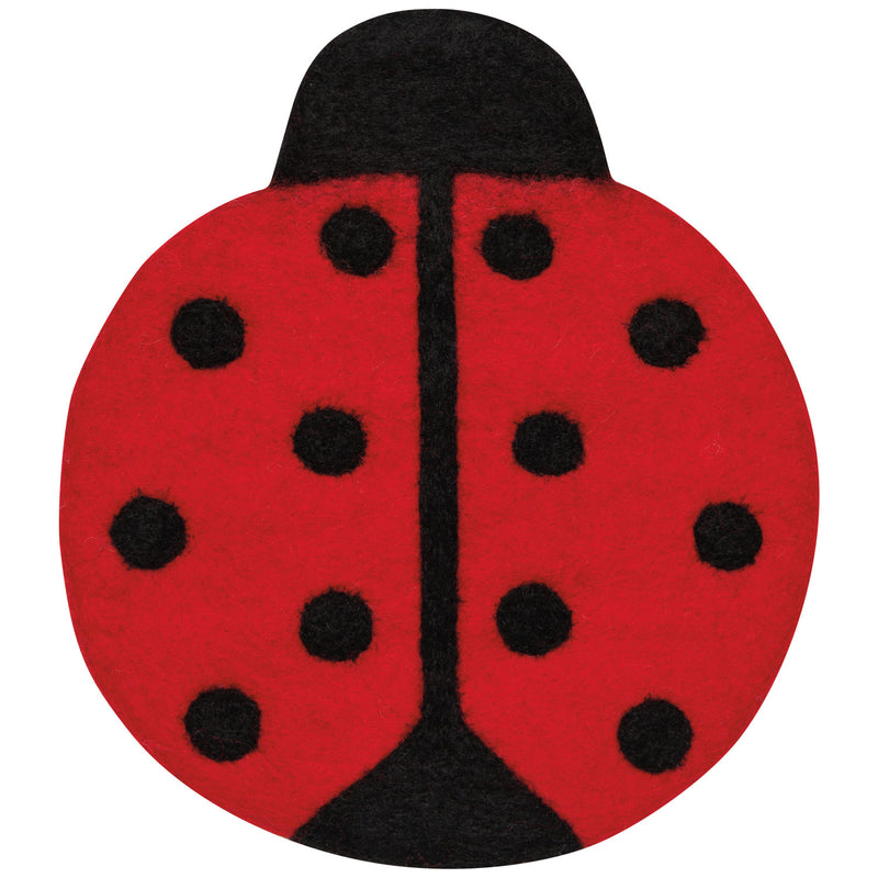 Jubilee - Trivet Felt Wool Ladybugs