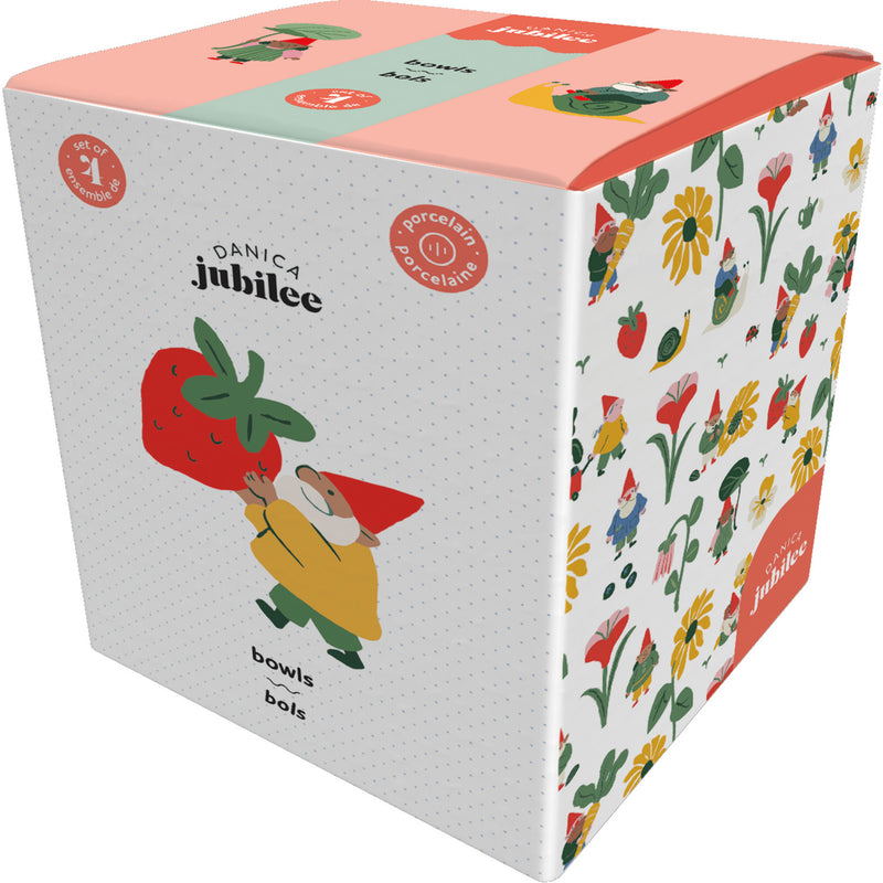 Jubilee - Set/4 EverydayBowls GnomeGrown