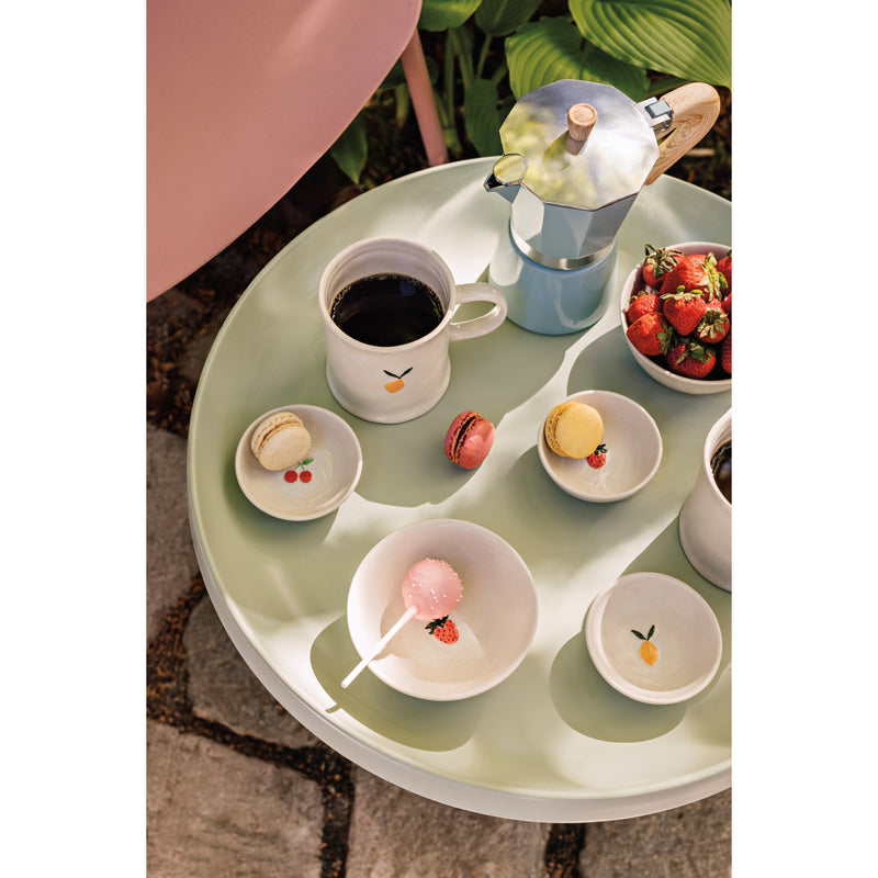 Jubilee - Pinch Bowl PetiteMotif StrawB