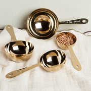 Heirloom - Set/4 Measuring Cup Gold