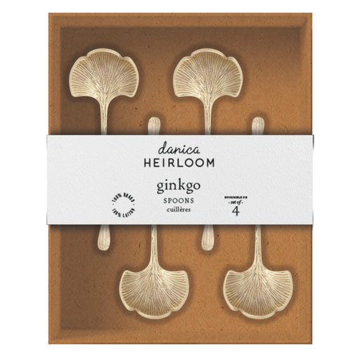 Heirloom - Set/4 Spoons Ginkgo