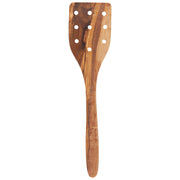 Heirloom - Spatula Strainer Olive Wood | Beige