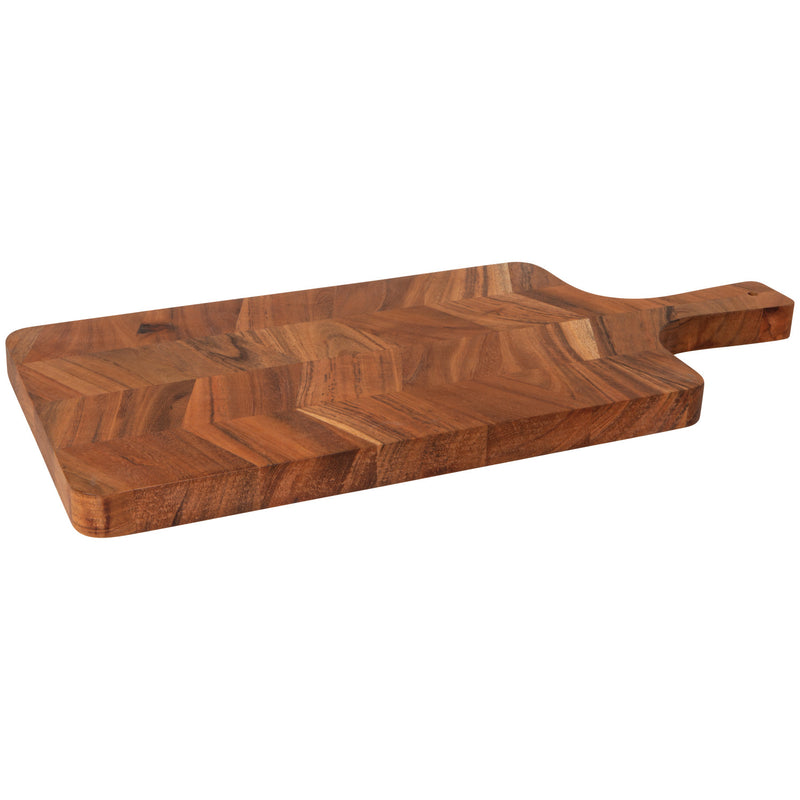 Heirloom - Serve Paddle 20inAcaciaChevron