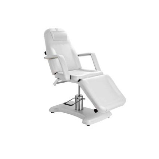 Silver - White Hydrolic Facial Chair
