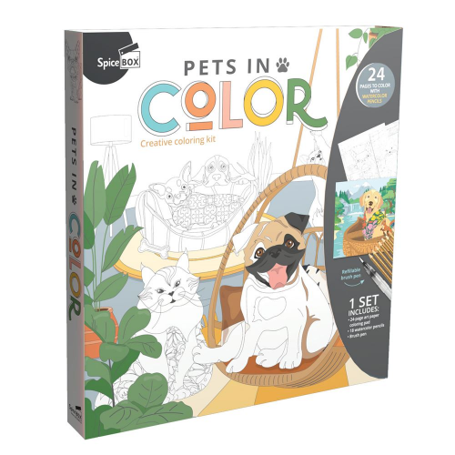 SpiceBox - SKETCH PLUS - PETS in COLOR