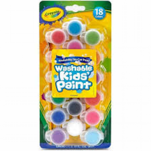 Crayola - 18-Piece Washable Kids Paint