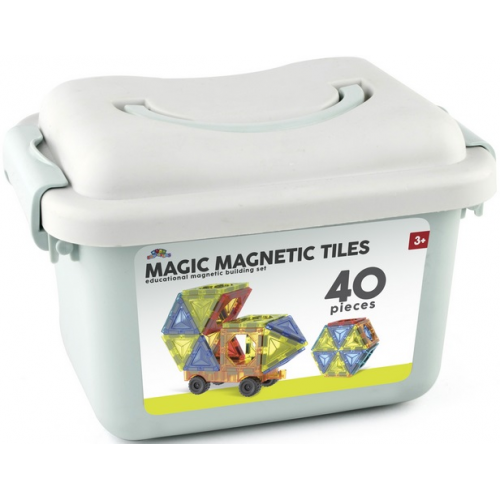 Incredible - 40pc MAGIC MAGNETIC TILE CASE