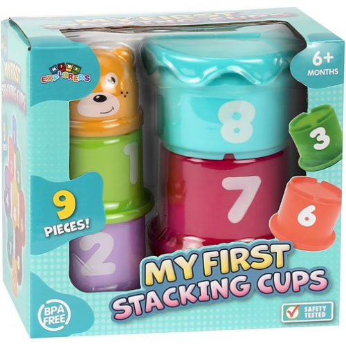 Incredible - 9pc MY FIRST STACKING CUPS