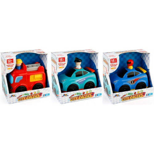 Incredible - PUSH & GO CITY RACERS ASST