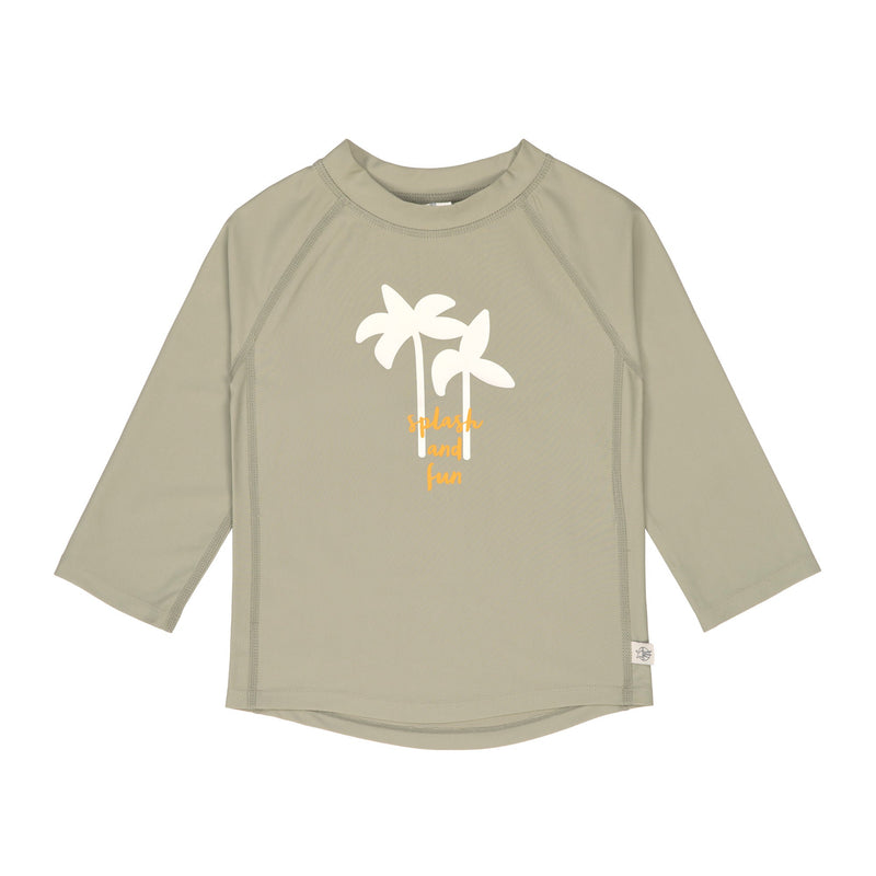 Lassig - Lassig Swimwear - Long Sleeve Rashguard - Palms olive | 36 months