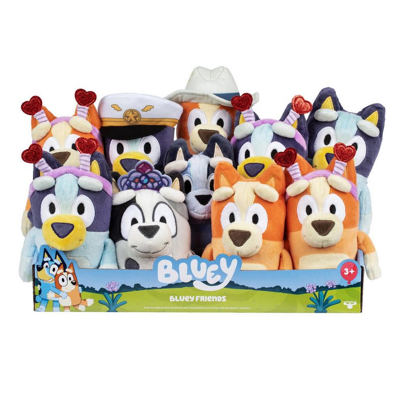 Moose Toys - BLUEY S12 PLUSH SINGLE PK CDU