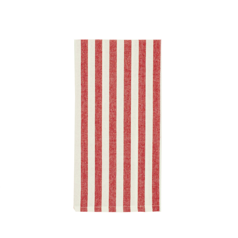 MU KITCHEN - Print Towel Red Stripe