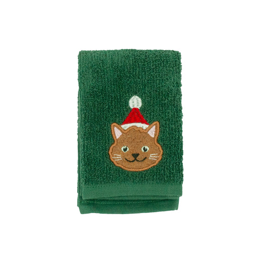 MU KITCHEN - SCRUBSY Scrubber & Dishcloth Festive Cats