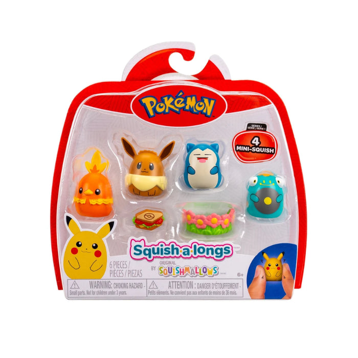 Wecool - Squish - a - longs Pok�mon Figure Pack