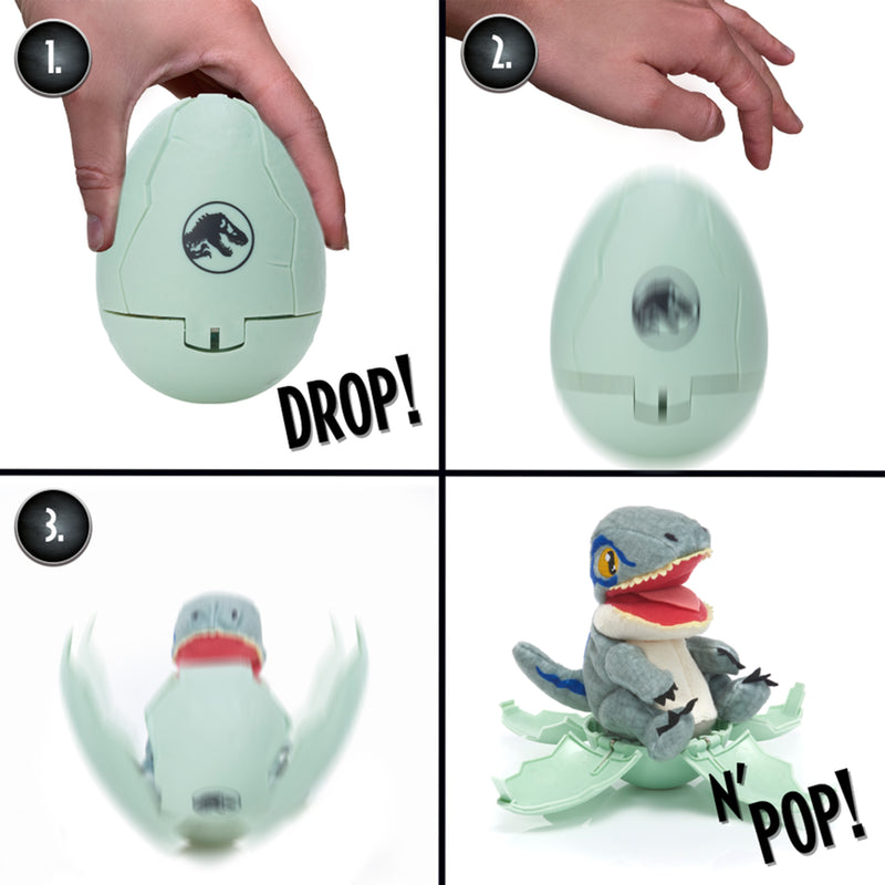 Wow! Stuff - Drop n' Pop Dominion Dino - Blue