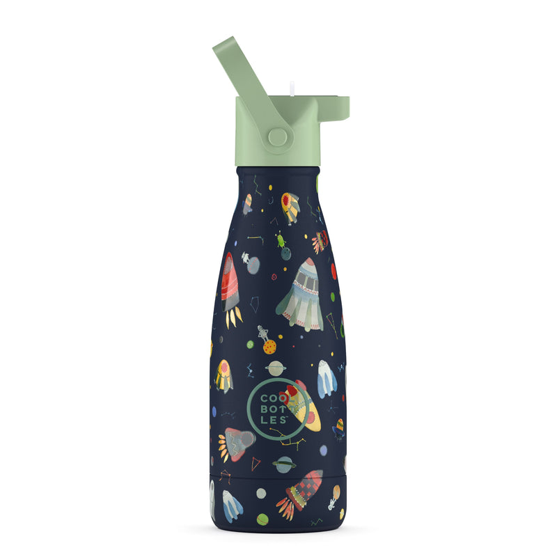 Cool Bottles - Kids 260ml - Adventures Series - Space Rockets