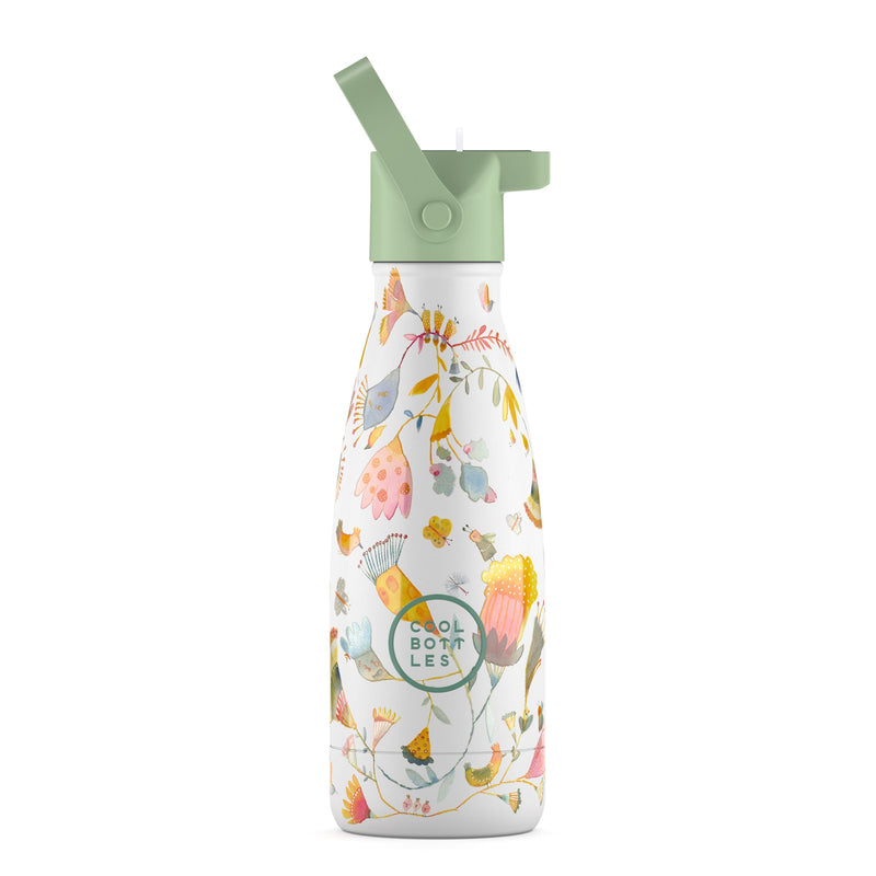 Cool Bottles - Kids 260ml - Adventures Series- Spring Flowers