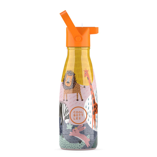 Cool Bottles - Kids 260ml - Animal Series - Savannah Kingdom