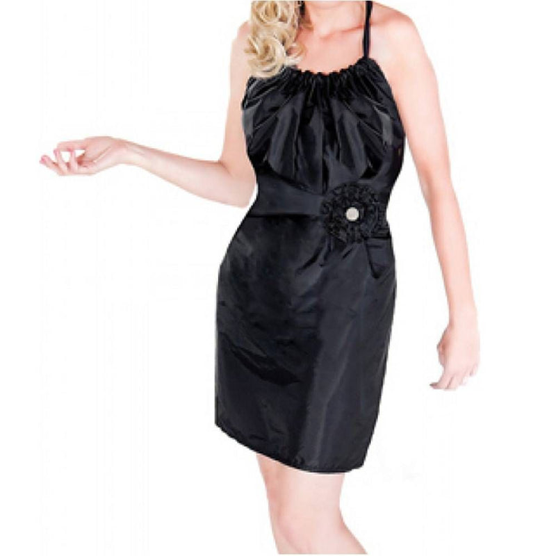 BaByliss - All-Purpose Black Nylon Apron with Flower
