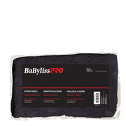 BaByliss - Towel Deluxe Bleach-Proof Black (12-PACK)