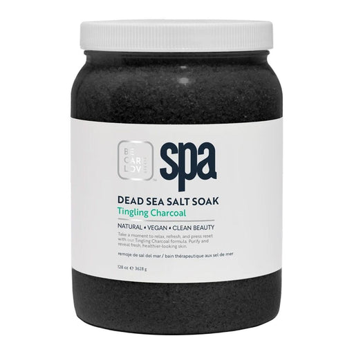 BCL Spa - Dead Sea Salt Soak Tingling Charcoal | 64 oz