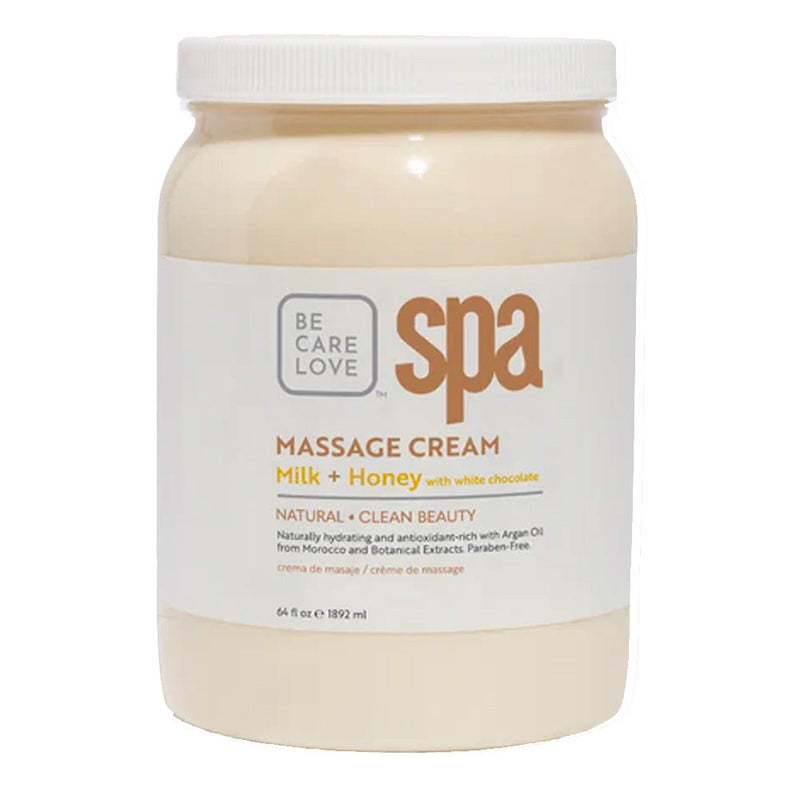 BCL Spa - Massage Cream Milk Honey + White Choco | 64 oz