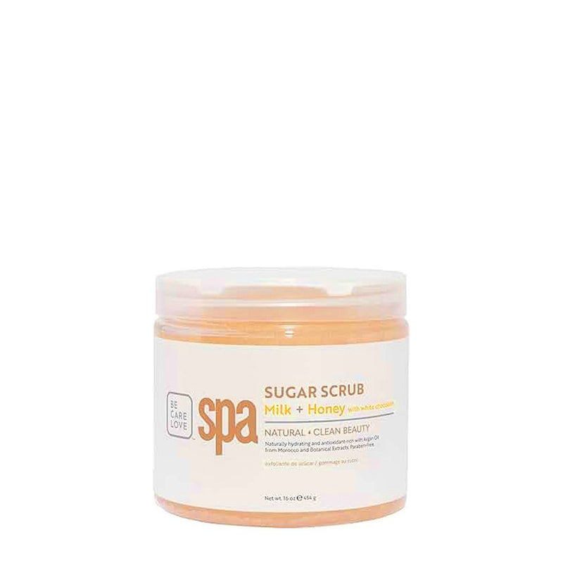 BCL Spa - Sugar Scrub Milk Honey + White Choco | 16 oz