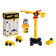 CAT - Construction Big Crane & Construction Vehicles Set | 17 in