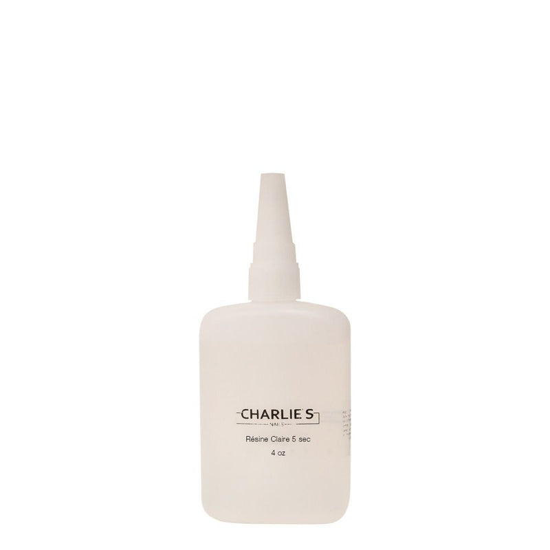 Charlie's - Nails 5-Second Glue Clear Resin | 120 mL / | 4 oz