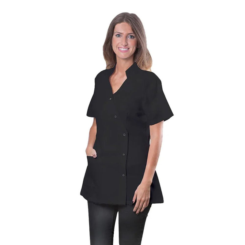 Dannyco - Black Spa Uniform Jacket Small