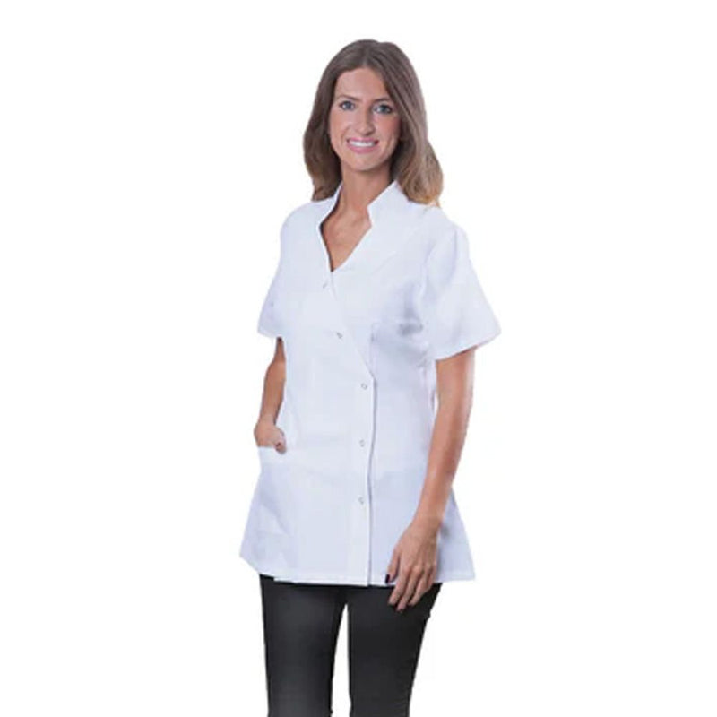 Dannyco - White Spa Uniform Jacket - Medium