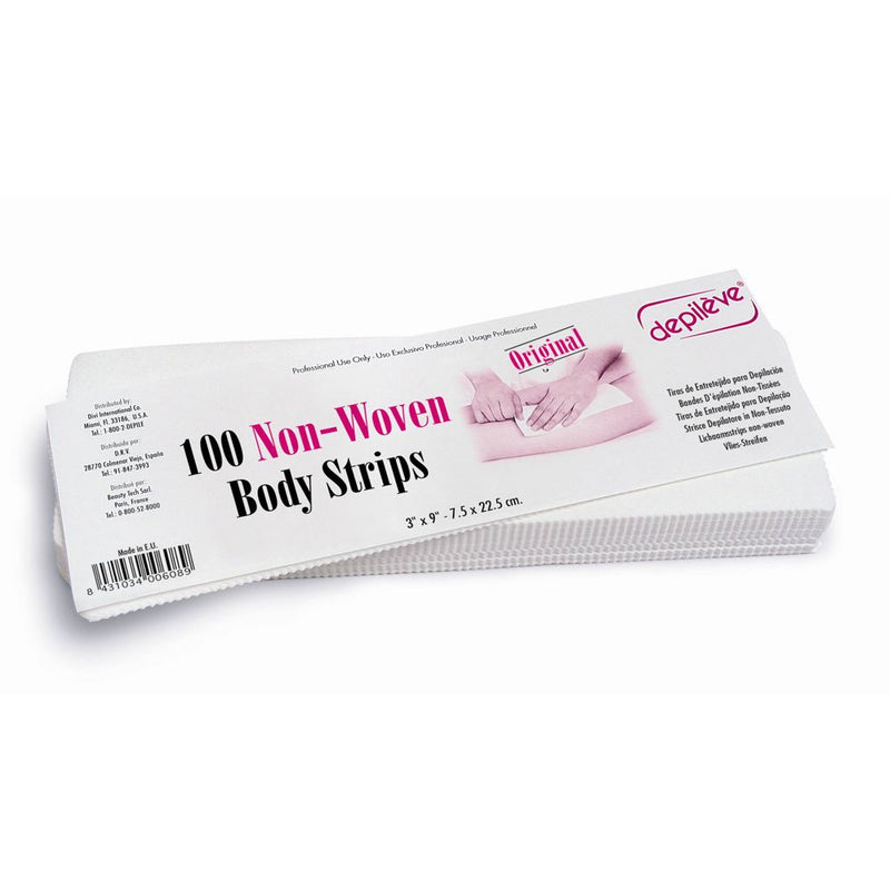 Depileve - Pre-Cut Body Strips Mixed (100-PACK)