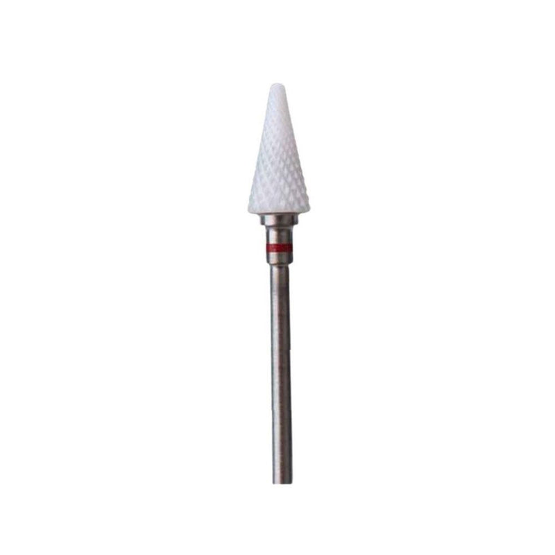 EEC - Ceramic Bur Pointed Cone Gentle Red