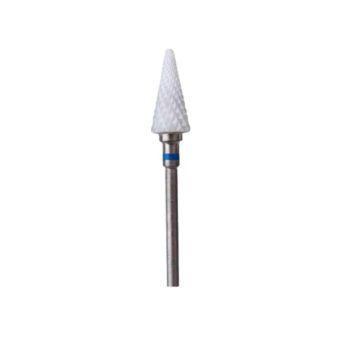 EEC - Ceramic Bur Pointed Cone Medium Blue