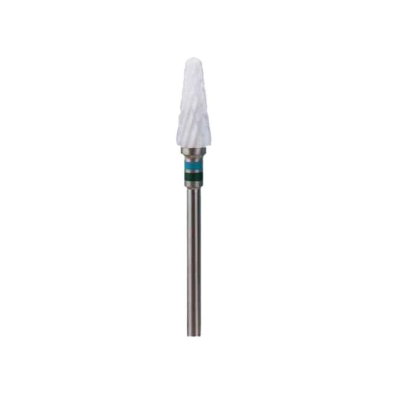 EEC - Ceramic Bur Rounded Cone Extra Coarse Blue-geen