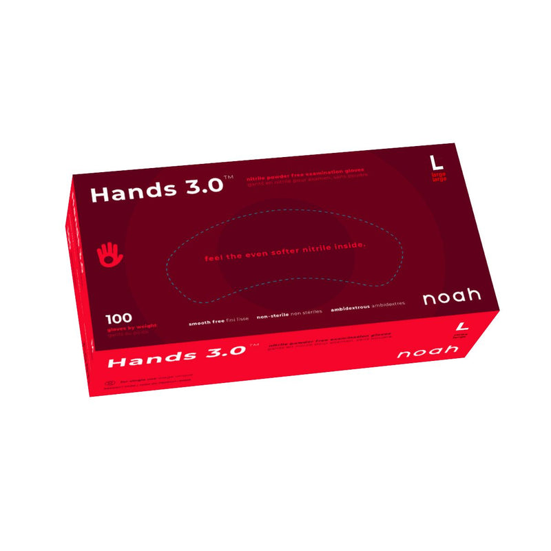 EEC - Noah Hands Gloves Nitrile Blue Large (100-PACK)
