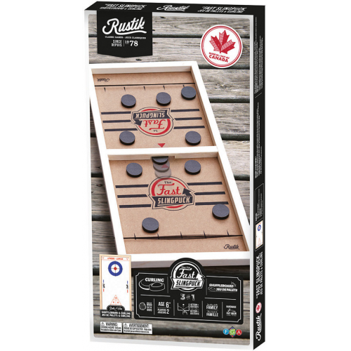 Family Games - 1 Slingpuck Curling Shuffleboard | 3 in