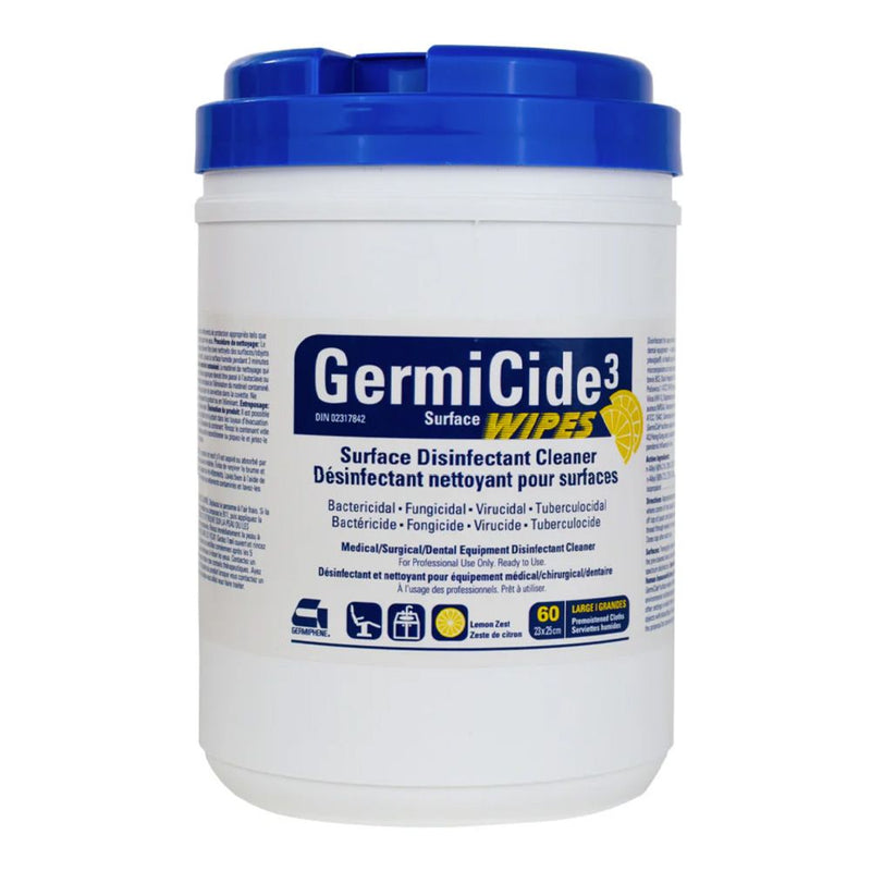 Germiphene - Germicide 3 - Disinfectant Wipes Canister (160-PACK)
