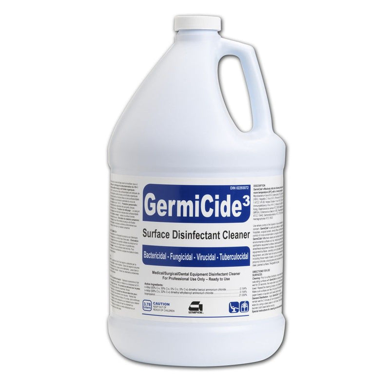Germiphene - Germicide 3 - Lemon Multi-Surface Disinfectant | 3.78 L