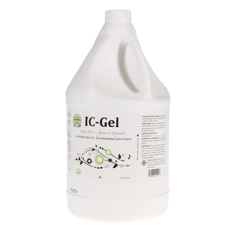 Germiphene - IC-Gel Citrus Ginger Antiseptic Hand Gel | 4 L