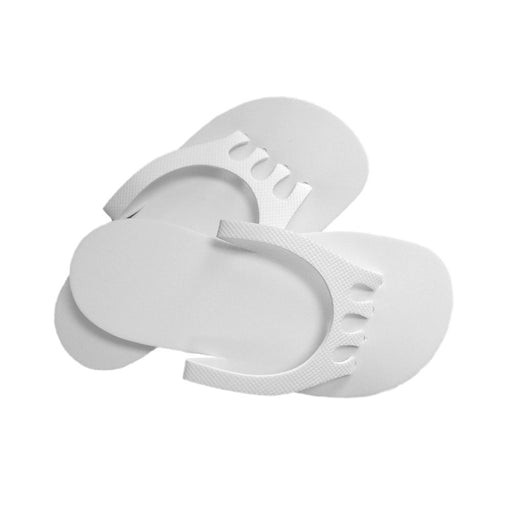 Graham Professional - Spa Slipper White with Toe Separator