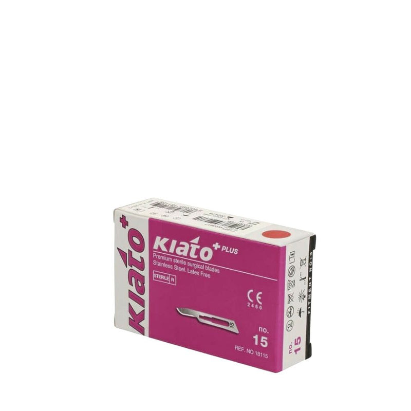 Kiato - Scalpel Blade #15 (for Handle 3) (100-PACK)